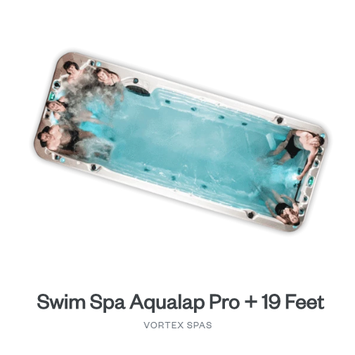 Swim Spa Aqualap Pro + 19 Feet